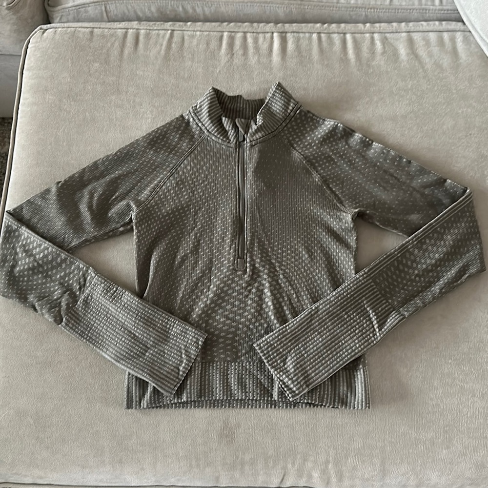 Lululemon Its Rulu Run 1/2 Zip - ROVER Size 0